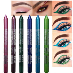 evpct delineador azul oscuro brillante para delineado intenso y duradero