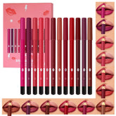 evpct delineador labial 12 colores: tonos versátiles para contornear y perfilar labios.
