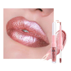 evpct delineador-labios rosa-oro metalico ofrece delineado preciso y duradero.