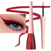 evpct delineador líquido rojo oscuro, aplicación precisa para líneas definidas y duraderas.
