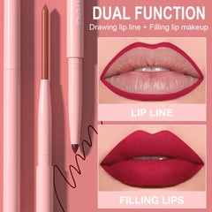 Delineadores evpct con acabado mate para labios de color intenso.