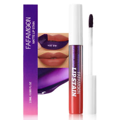 evpct FAFAMOON tintes labiales desprendibles con aplicación fácil y color intenso.