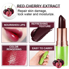 labial evpct aloe en empaque, hidratación duradera y película protectora.