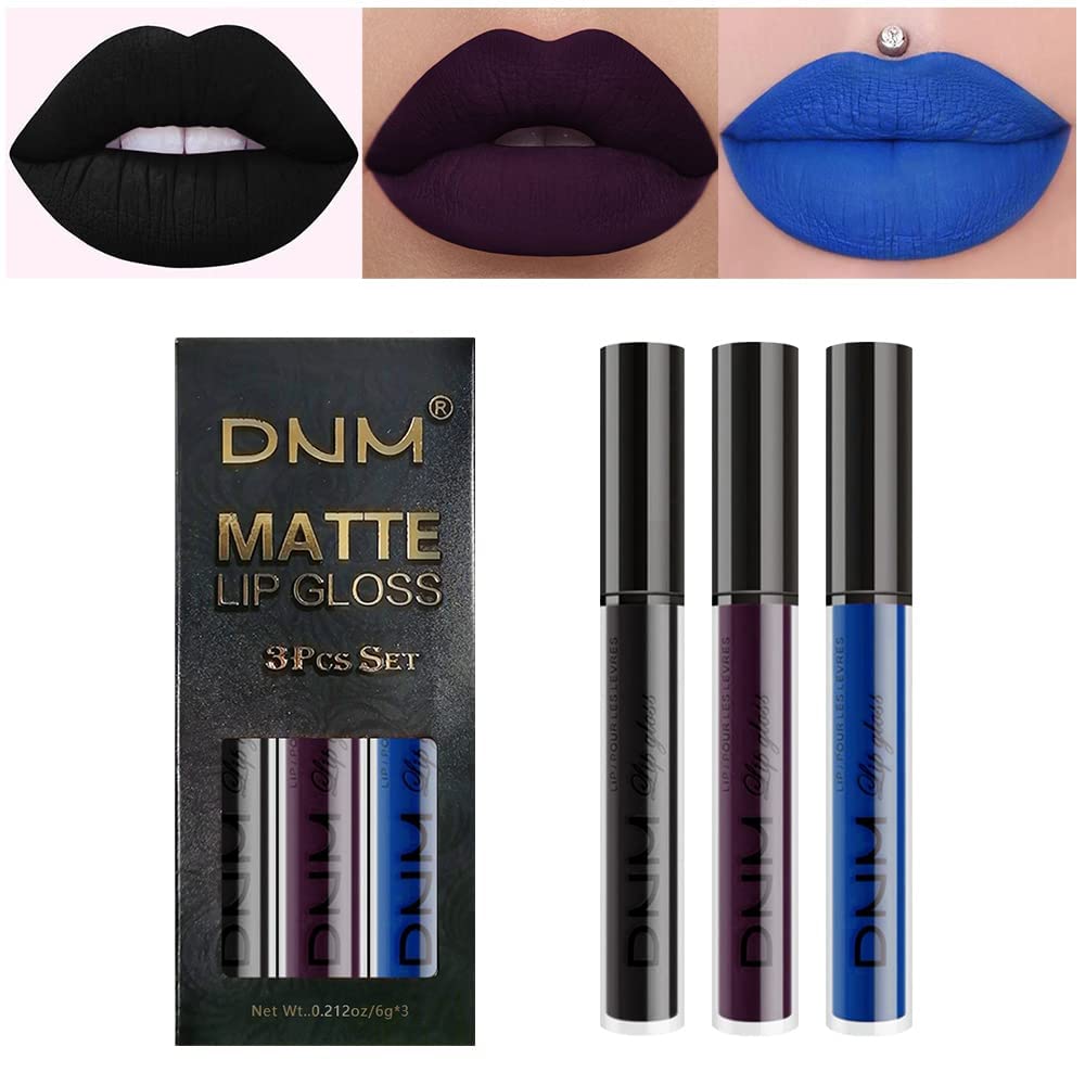 evpct labiales mate, conjunto de 3 colores, para un estilo versátil.
