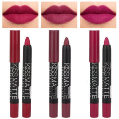 evpct labiales mate set 3 piezas para color duradero en el día a día