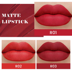 evpct labios mate conjunto, acabado terciopelo suave, hidratación para todo el día.