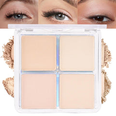 evpct Paleta de sombras neutras para ojos, tonos suaves y duraderos.