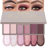 evpct paleta sombras rosa claros: tono suave para looks diarios y difuminados fáciles.