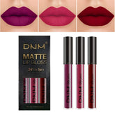 evpct conjunto de labiales mate de 3 piezas, tonos versátiles para uso diario.
