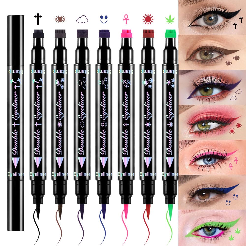 evpct Wing Stamp Set for precise wing eyeliner and quick cat-eye effects.