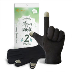 Evridwear: guantes de algodón para hidratación suave de las manos.