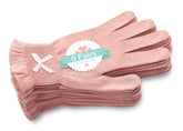 Guantes hidratantes Evridwear para dormir muestran textura suave y ayuda la hidratación nocturna.