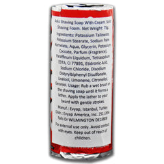 EVYAP Arko barra crema de afeitar, diseño ergonómico para uso estable.
