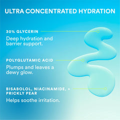 Sérum Experiment avec acide polyglutamique pour une hydratation en profondeur.