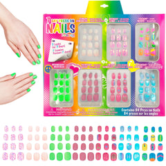 EXPRESSIONS uñas 7 días con destellos 3D para fiestas.