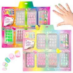 EXPRESSIONS uñas 7 días con ombré brillante para looks diarios.