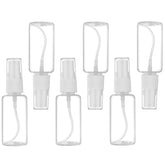 Botellas Exptolii 1 onza atomizadoras, vista frontal, portátiles para viaje.