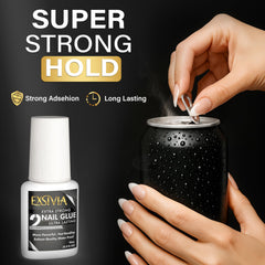 EXSIVIA kit uñas prensadas para aplicación precisa.