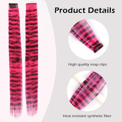 EXTACIO extensiones 18 pulgadas de largo para peinados con volumen.