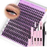 EYDEVRO kit pestanas naturales 9-18mm para look suave.