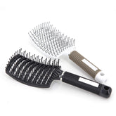 Eyxformula par-de-cepillos-curvados-ventilados, desenredo suave para cabello abundante