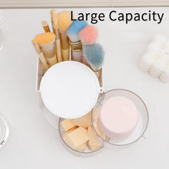 FABROK compartimento para brochas de maquillaje y accesorios en un solo estuche.
