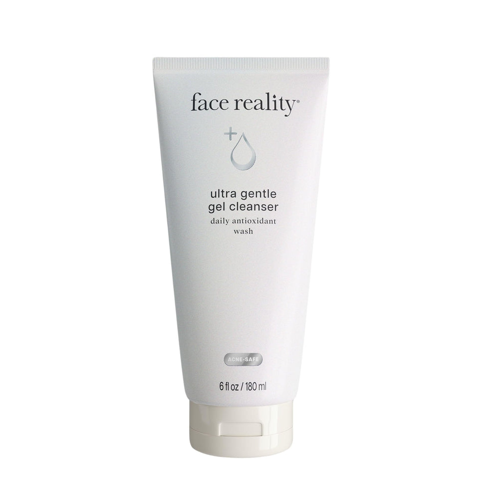 Face Reality Skincare limpiador suave de rostro en botella, limpieza diaria sin irritación.