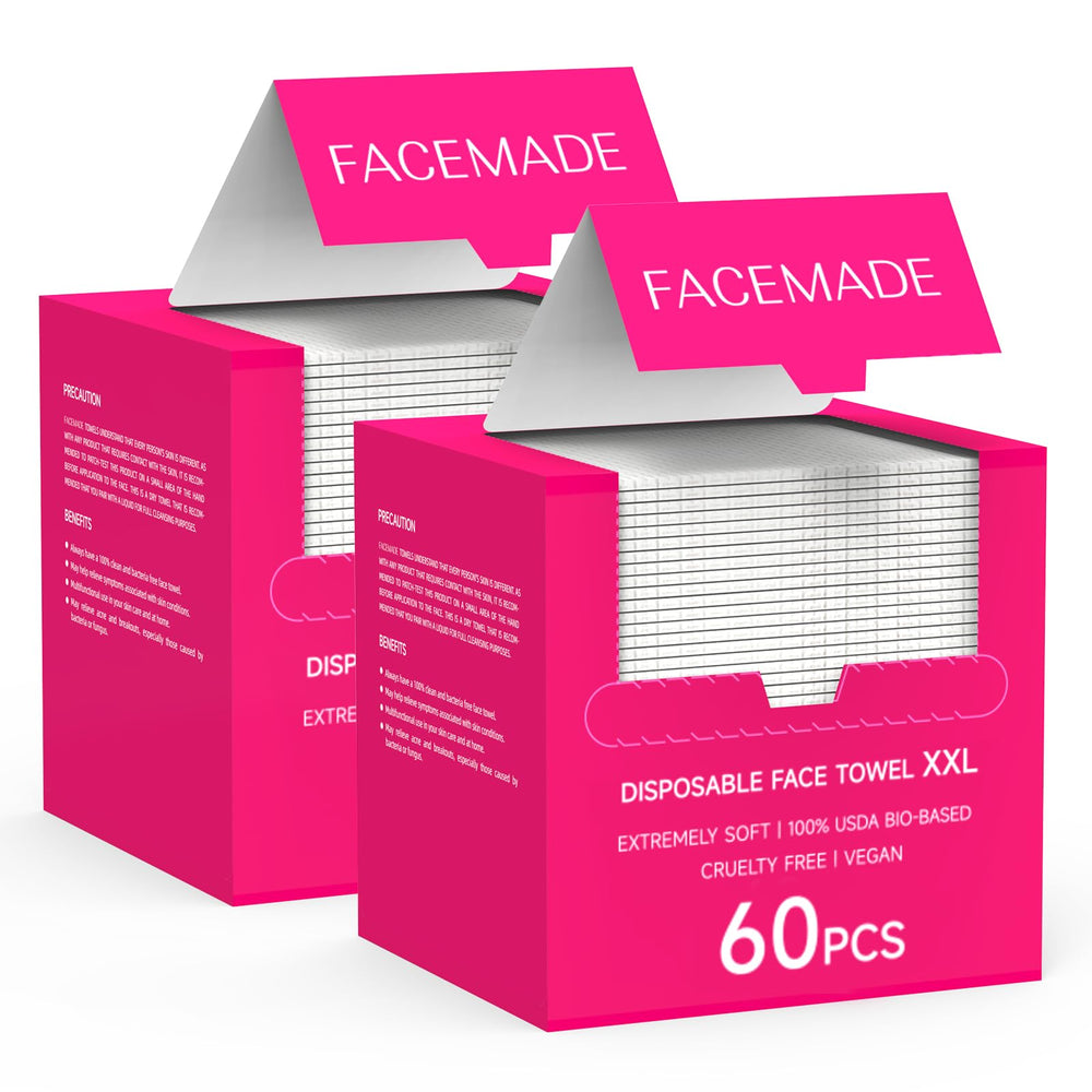 FACEMADE: toalla facial XXL suave y absorbente para uso diario