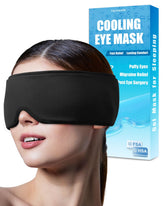 FACEMOON mascarilla para ojos con gel frío, alivio del cansancio ocular.
