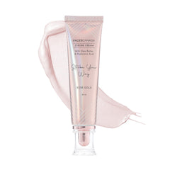 FACESCANADA Strobe Cream Rose Gold, bote iluminador para base radiante.