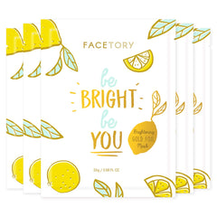 FACETORY mascarilla facial con lámina de oro para absorción de activos.