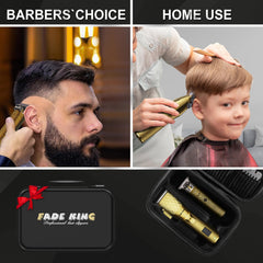 Recortadora FADEKING para barba con borde preciso para acabados nítidos
