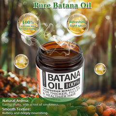 Textura natural del aceite Batana de Fadelo sobre el cabello