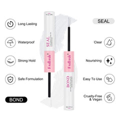 FADLASH brocha espiral para aplicación suave y uniforme.