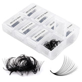 Pestañas FADLASH Premoldeadas 20D, 600 piezas, volumen rápido.