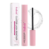FADLASH remover para pestanas en grupo con cepillo espiral retira pegamento con cuidado.