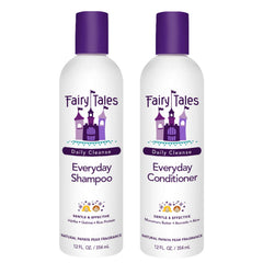 Fairy Tales Daily Cleanse, botella de champú para niños, suave y fácil de desenredar.