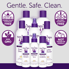 Fairy Tales Daily Cleanse, adecuado para todo tipo de cabello, desde rizado hasta liso.