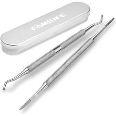 FAMILIFE ingrown toenail file straight end for precise edge smoothing.
