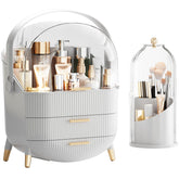 Fanado Organisateur Maquillage Tiroirs Blanc : rangement pratique pour tout votre maquillage.