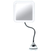 Miroir Fancii grossissant 10x avec LED pour un maquillage précis.