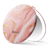 Fancii Taylor: espejo portátil iluminado para maquillaje, ideal para retoques en viaje