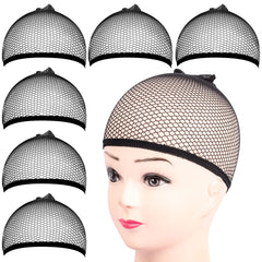 Gorra de malla negra Fandamei para cabello, mantiene orden y comodidad.
