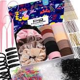 Fandamei kit accesorios pelo bandas elasticas, uso diario.