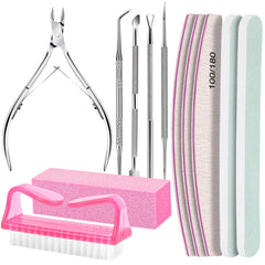 Fandamei lima de uñas 100/180 para dar forma precisa.