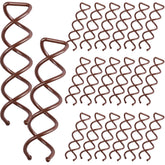 Fandamei pines espirales para pelo, conjunto de 20, agarre seguro para peinados duraderos.