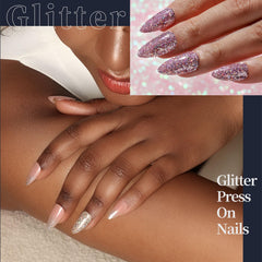 Fandamei French tip press-on set for a chic nail style