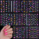 FANDAMEI uñas: 30 diseños en hojas para estilos creativos en casa