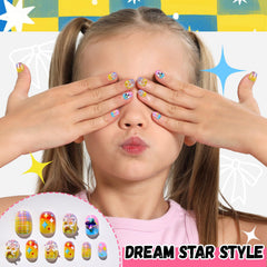 Fandamei uñas con charms 3D, detalles brillantes para realzar el estilo.