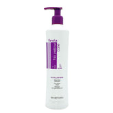 Fanola No Yellow, bote morado, neutraliza tonos bronceados en cabello rubio